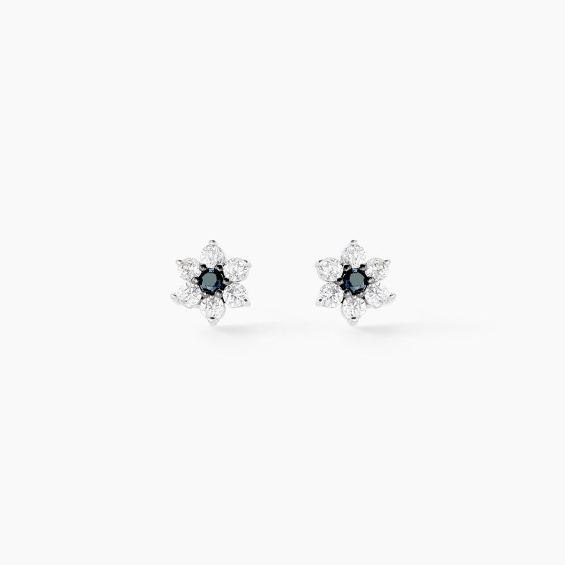 Boucles D'oreilles Puces Elfleda Or Jaune Oxyde De Zirconium - Spannringe Damen | OROVIVO