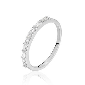 Pavéring Weißgold 375 Diamanten 0,132ct - Eheringe Damen | OROVIVO