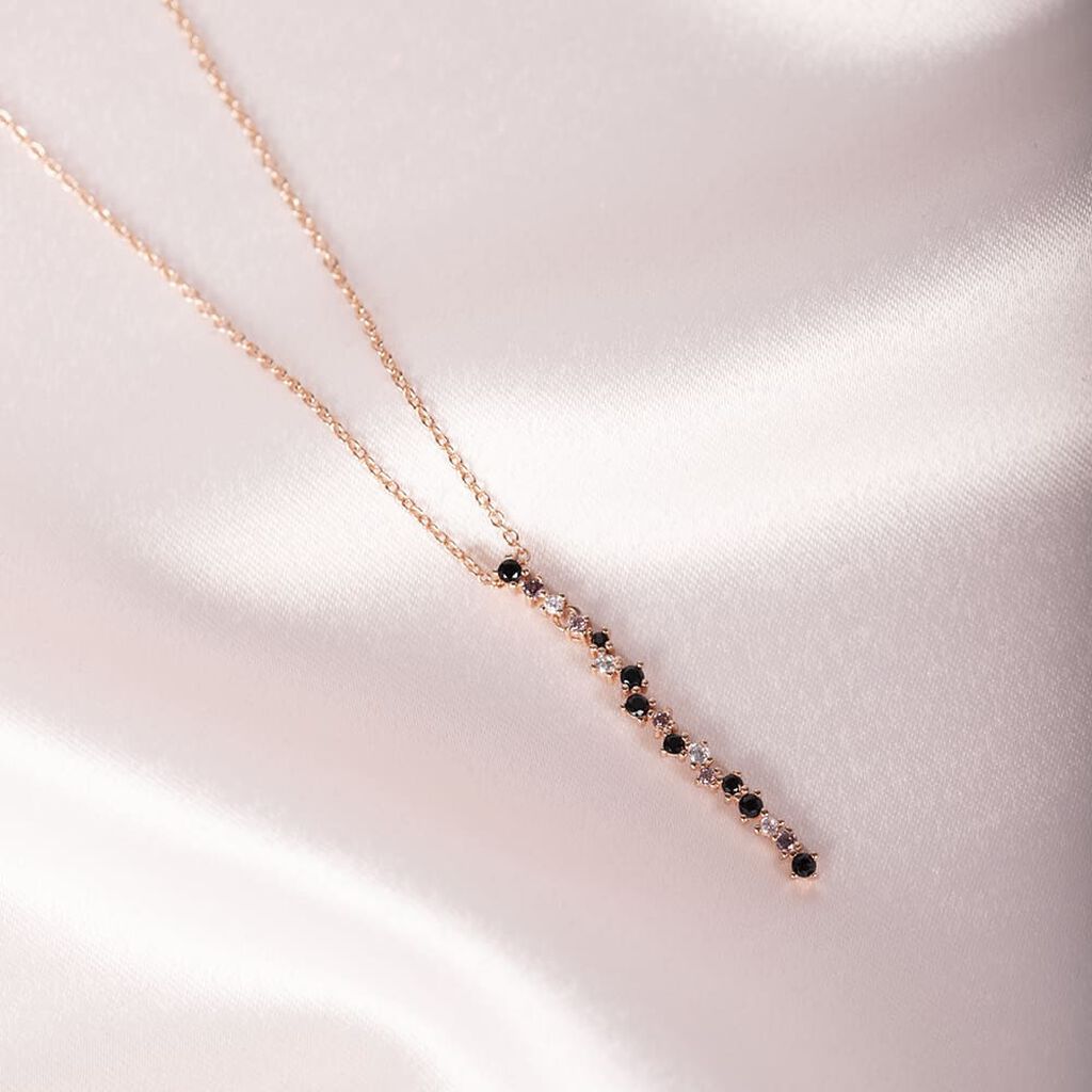 Damen Halskette Silber 925 Rosé Vergoldet - Halsketten Damen | OROVIVO