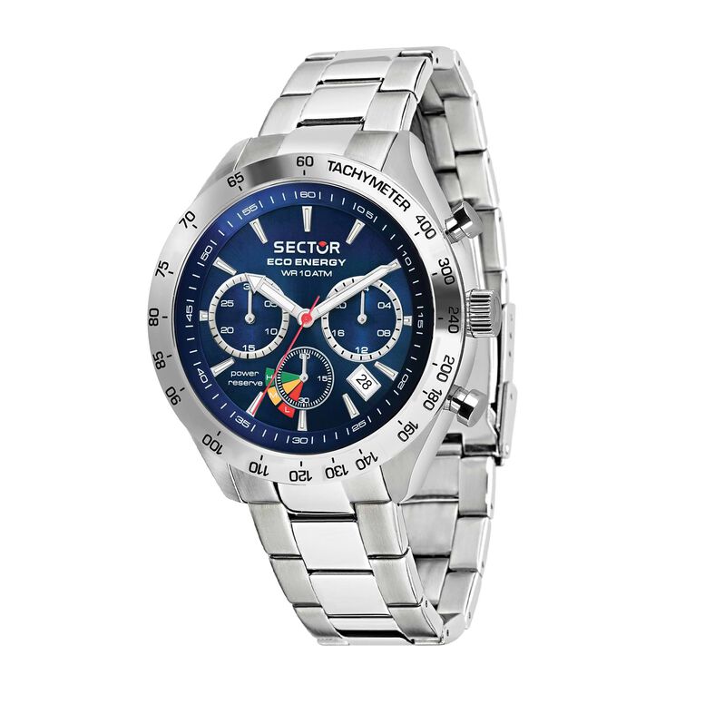 Cronografo 695 Eco solar in acciaio - Spannringe Herren | OROVIVO