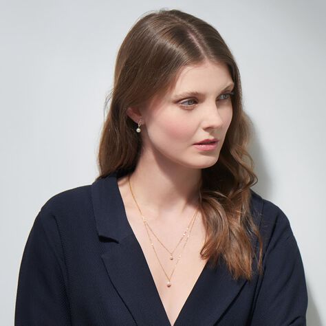 Damen Halskette Gold 375 Zuchtperle  - Halsketten Damen | OROVIVO