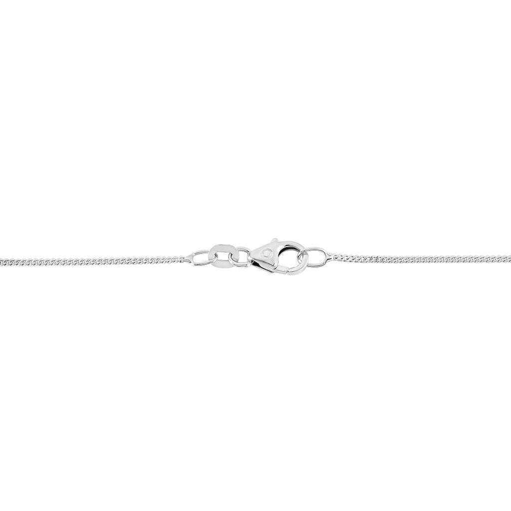 PANZER Unisex Kette Weißgold 585 (14 Karat) B 1,1 mm - Halsketten Unisex | OROVIVO
