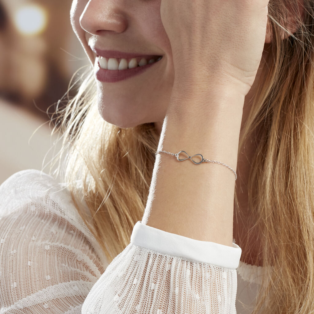 Damenarmband Silber 925 Infinity  - Armbänder mit Anhänger Damen | OROVIVO