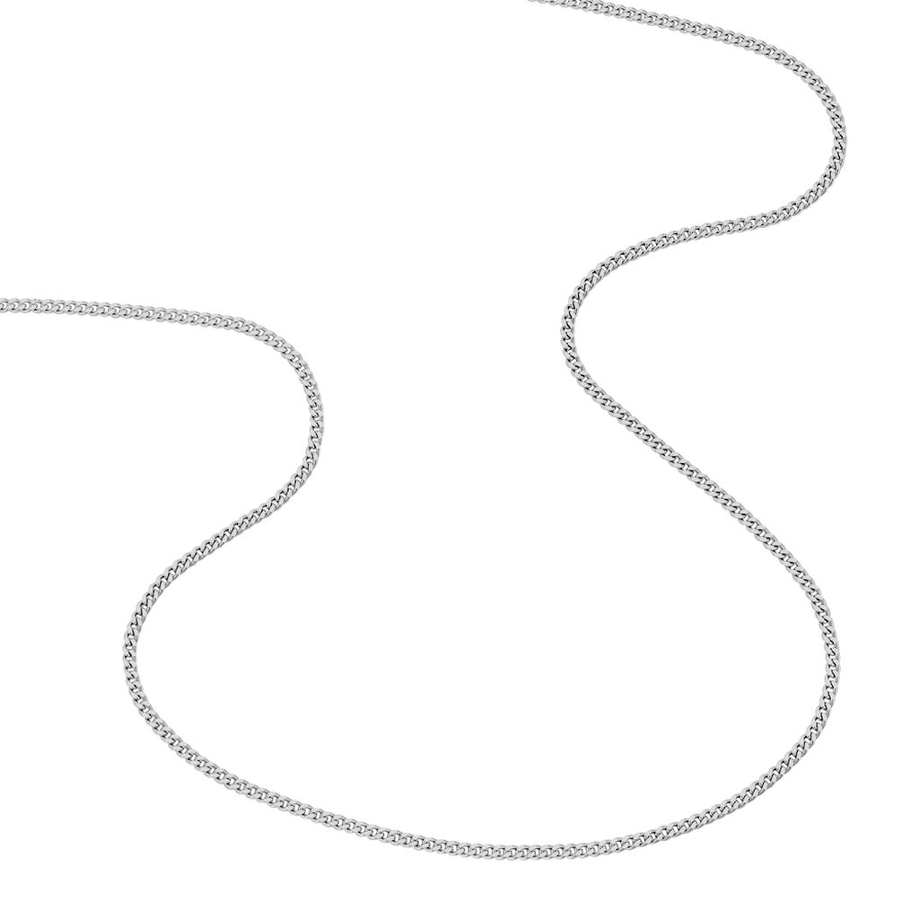 PANZER S FLACH 2 Damen Kette Silber 925 B 1,7 mm