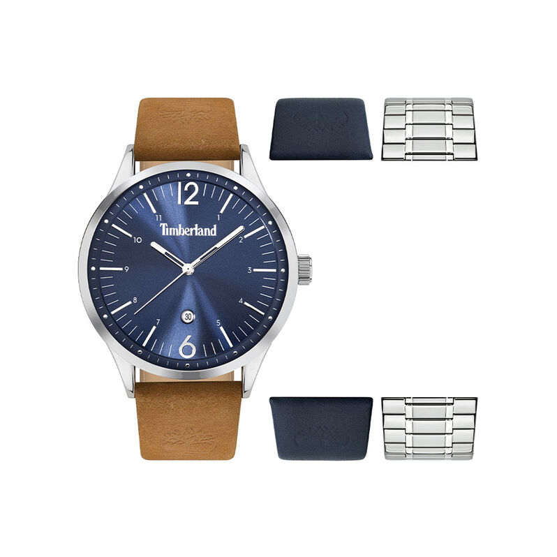 Coffret Montre Timberland Northampton Bleu - Spannringe Herren | OROVIVO