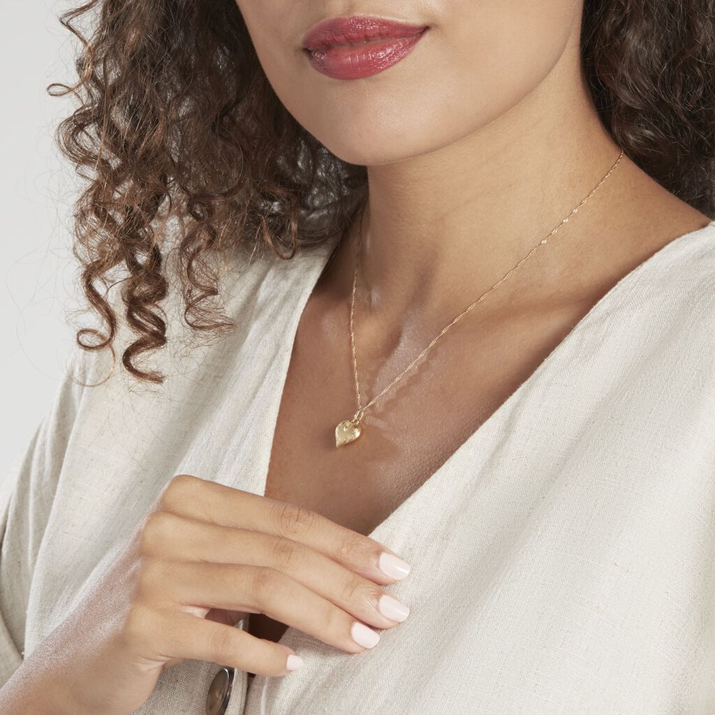 Anhänger Gold 375 Herz Hosea - Schmuckanhänger Damen | OROVIVO