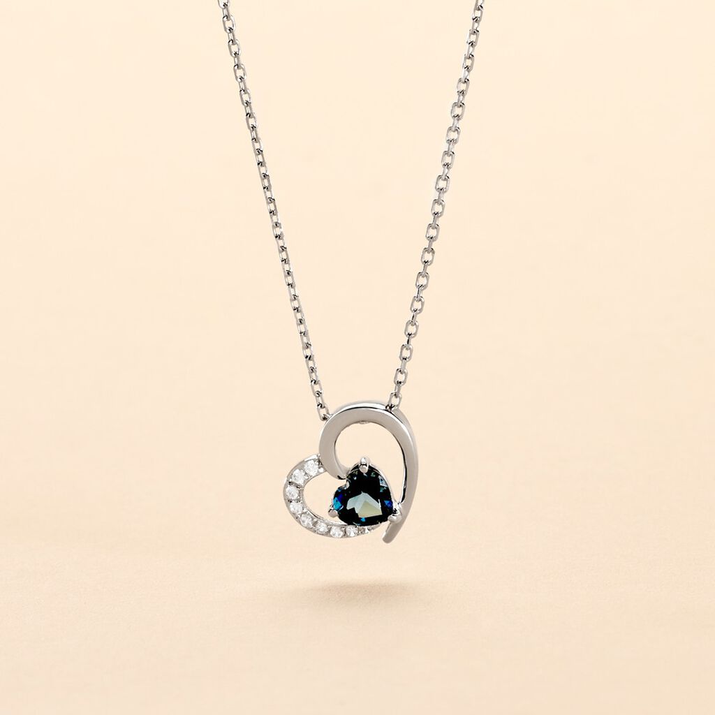 Collier Or Weiss Eliana Topaze Oxydes - Spannringe Damen | OROVIVO