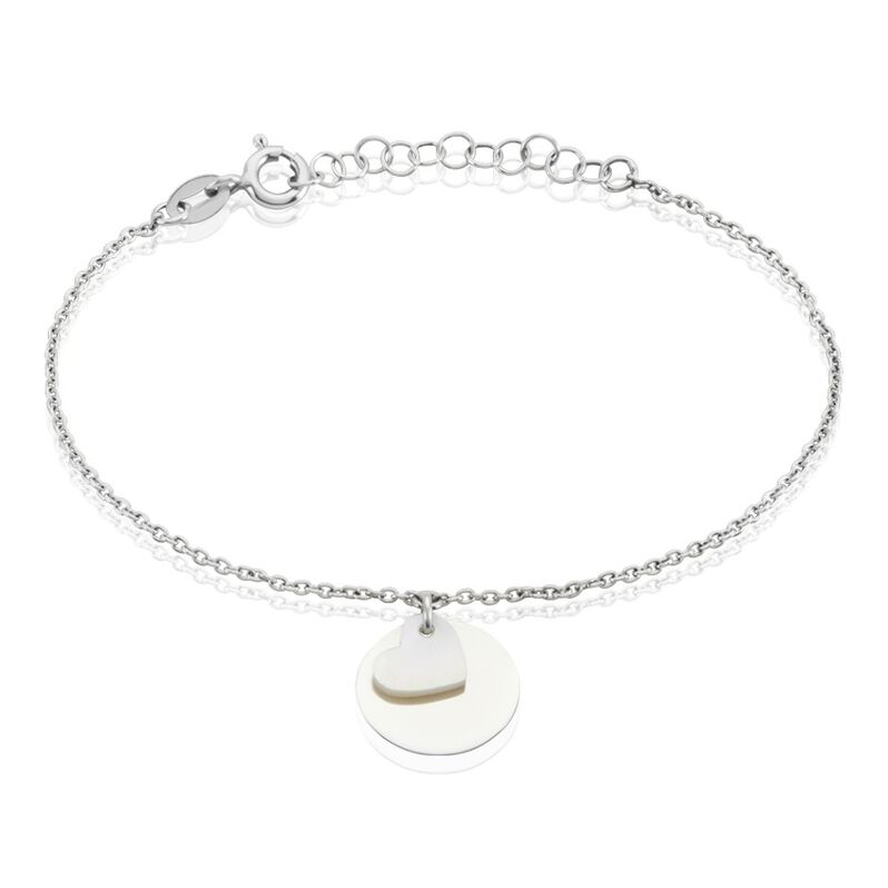 Bracelet Argent Weiss Tana Nacre - Spannringe Damen | OROVIVO