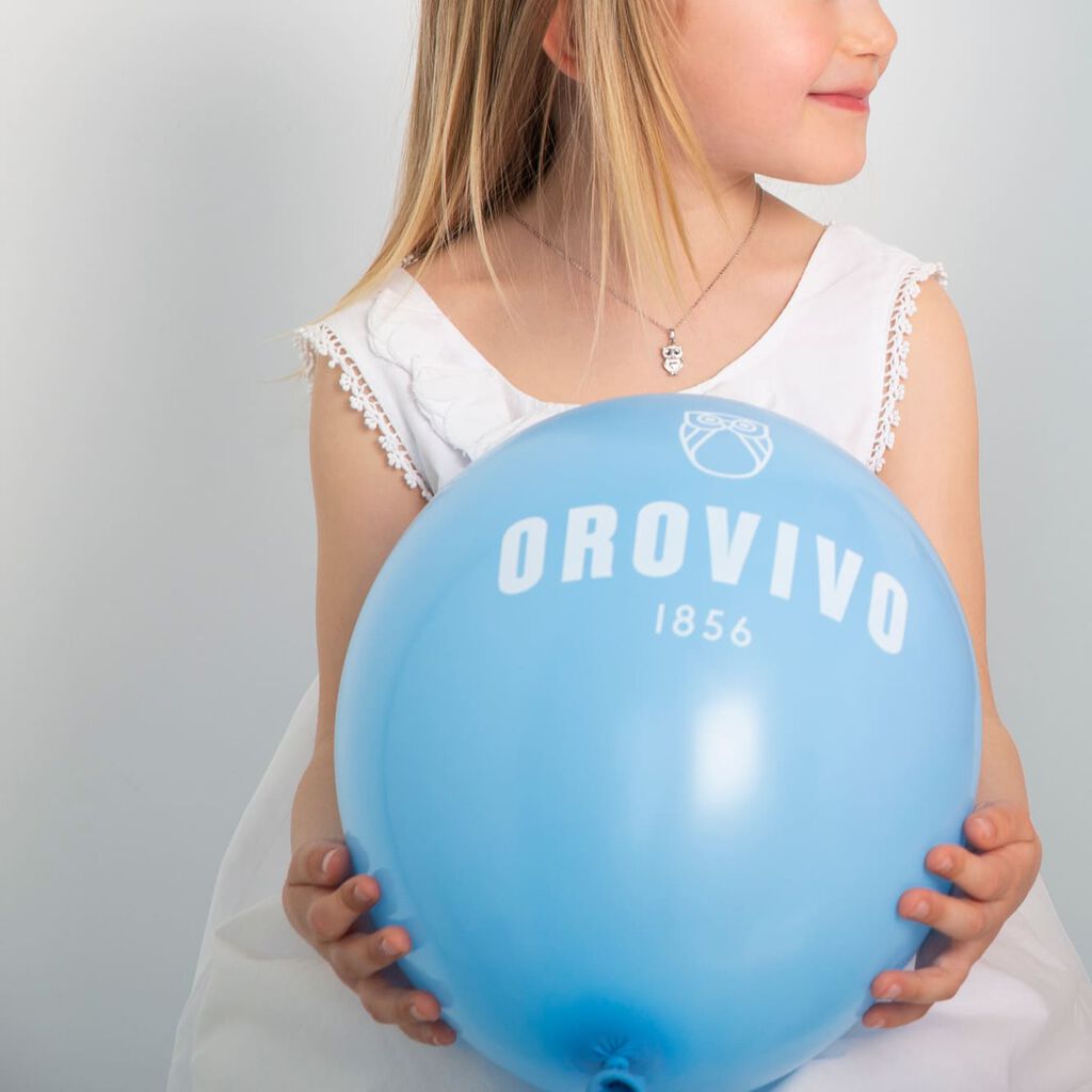 Kinder Halskette Silber 925 Eule - Halsketten Kinder | OROVIVO