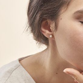 Damen Perlenohrringe Gold 375 Zuchtperlen - Ohrstecker Damen | OROVIVO