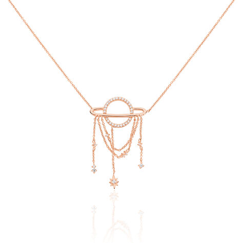 Damen Halskette Silber 925 Rosé Vergoldet - Halsketten Damen | OROVIVO