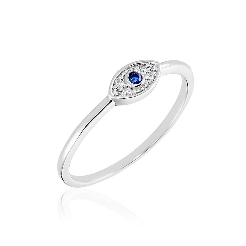 Bague Josue Argent Weiss Oxyde De Zirconium - Spannringe Damen | OROVIVO