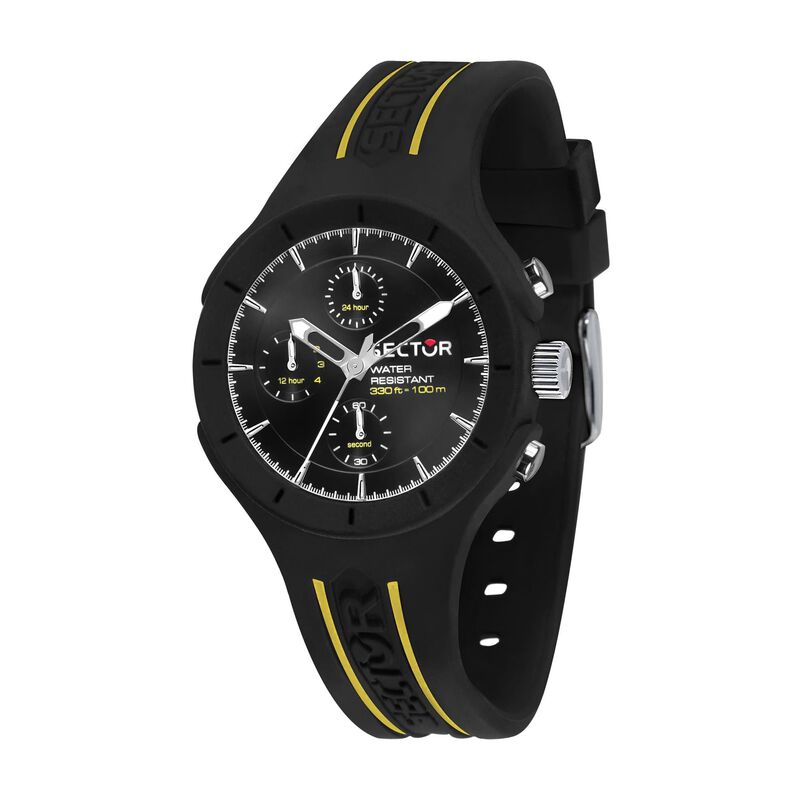 Multifunzione Speed cassa in nylon e cinturino in silicone - Spannringe Herren | OROVIVO