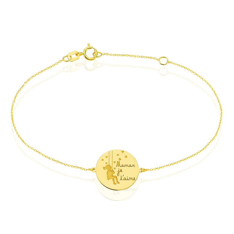 Bracelet Laida Or Jaune Pastille - Spannringe Damen | OROVIVO