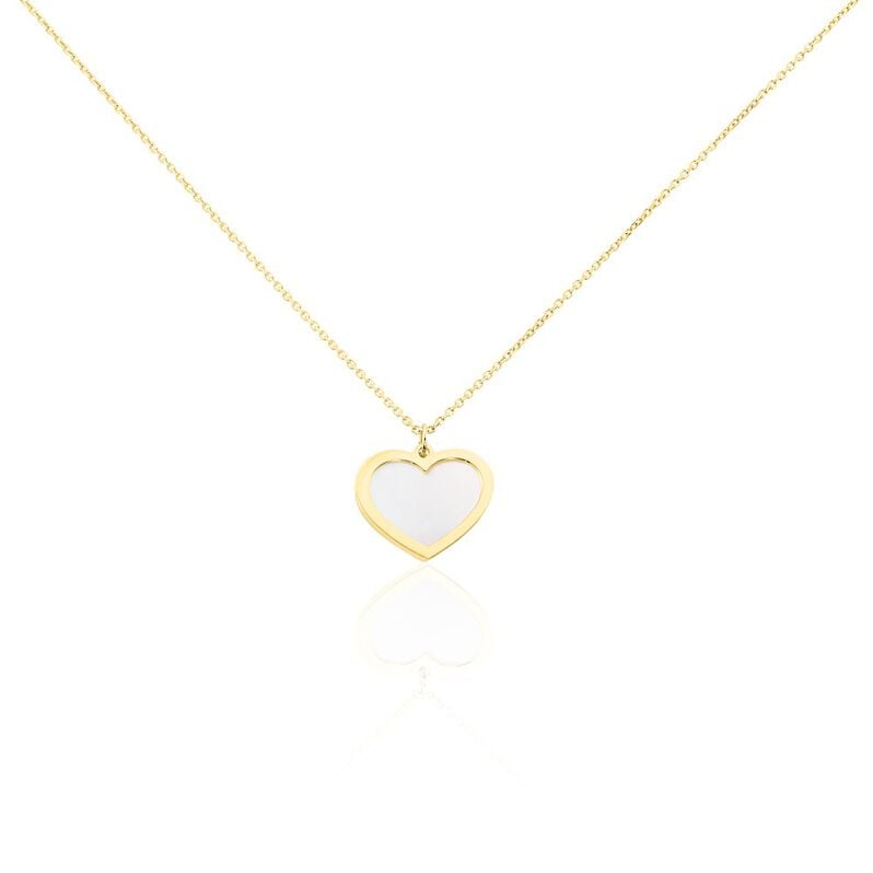 Collier Enolya Or Jaune Nacre - Spannringe Damen | OROVIVO