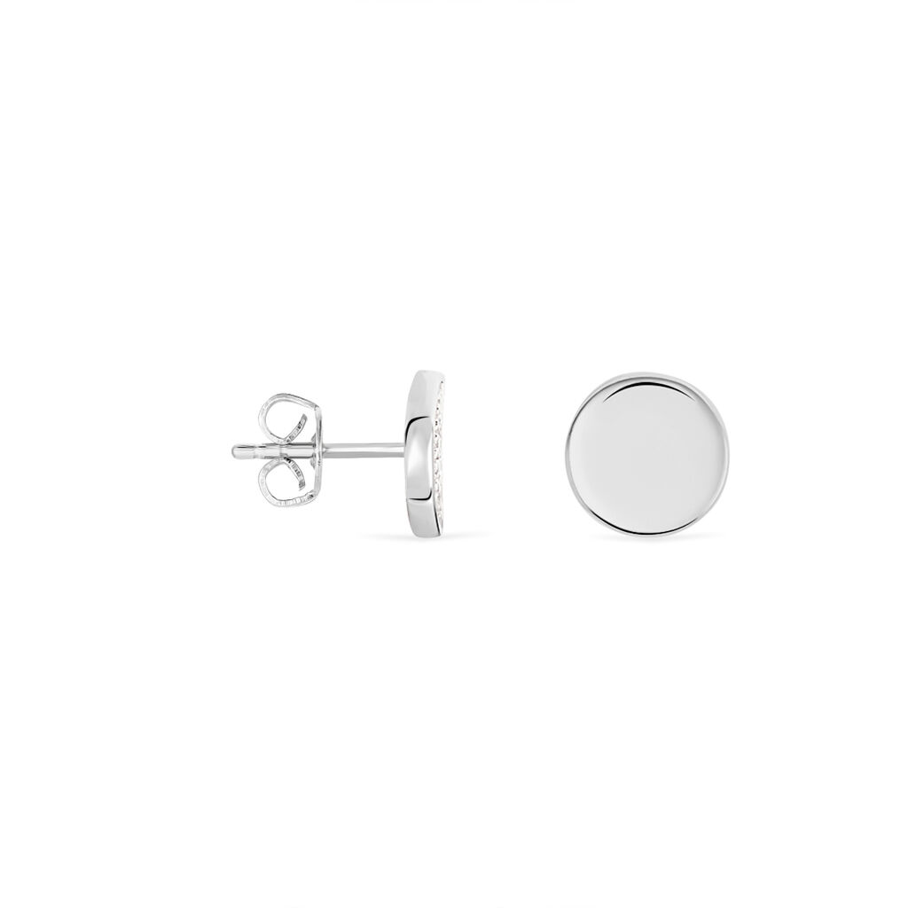 Damen Asymmetrische Ohrringe Silber 925 Zirkonia Mond Astre  - Ohrringe mit Stein Damen | OROVIVO