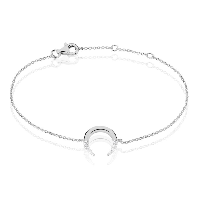 Bracelet Argent Rhodie Gemilina - Spannringe Damen | OROVIVO