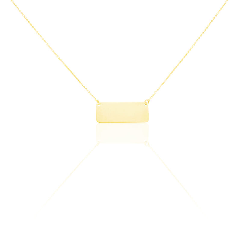 Collier Collection Gravable Or Jaune - Spannringe Damen | OROVIVO