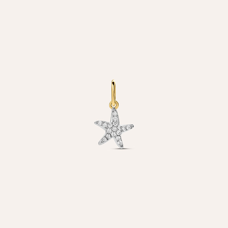 Pendente Poème Oro Giallo Cubic Zirconia - Spannringe Damen | OROVIVO