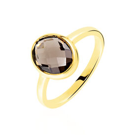 Damenring Gold 375 Rauchquarz 1,2ct - Cocktailringe Damen | OROVIVO