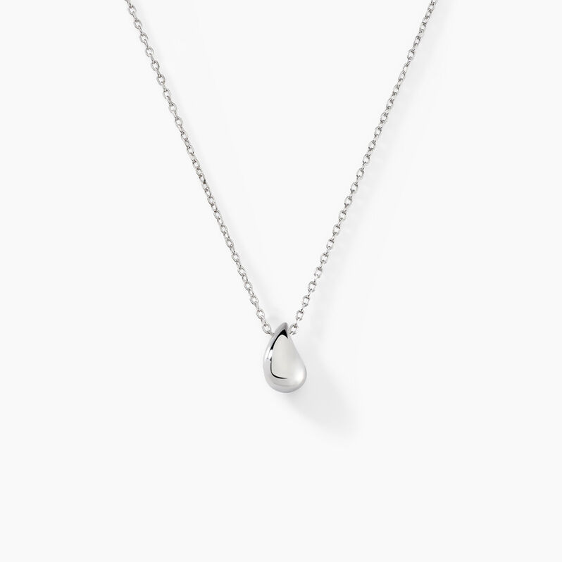 Collier Solveig Argent Weiss - Spannringe Damen | OROVIVO