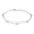 Damen Armband Silber Silber 925 Herz