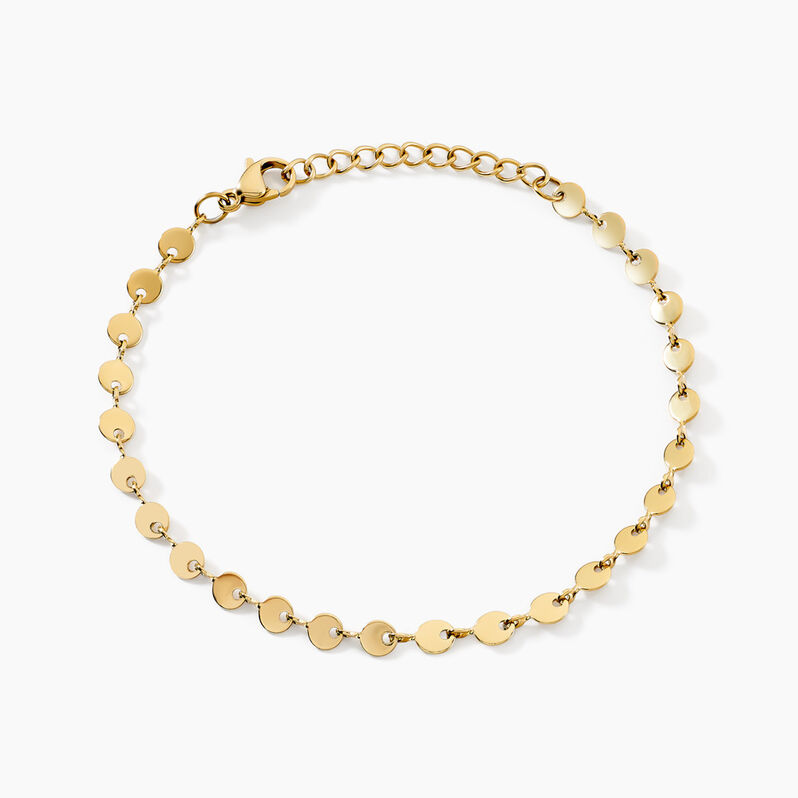 Bracelet Acier Jaune - Spannringe Damen | OROVIVO