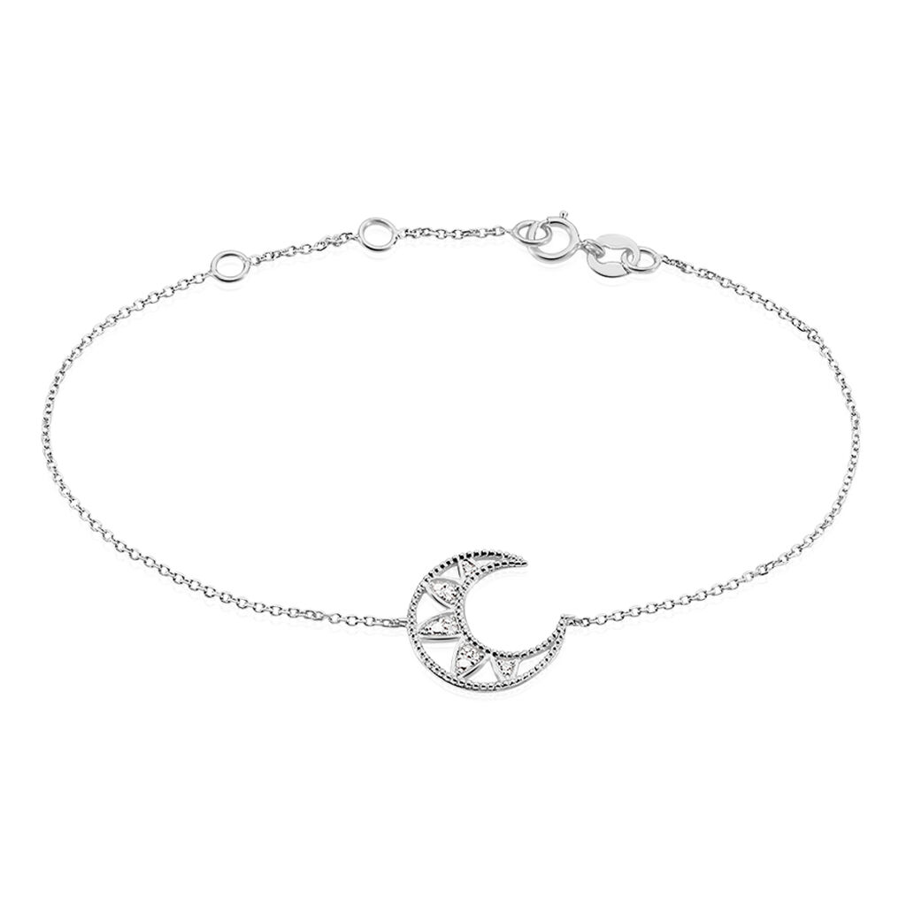 Bracelet Or Weiss Roxine Lune Ajouree - Spannringe Damen | OROVIVO