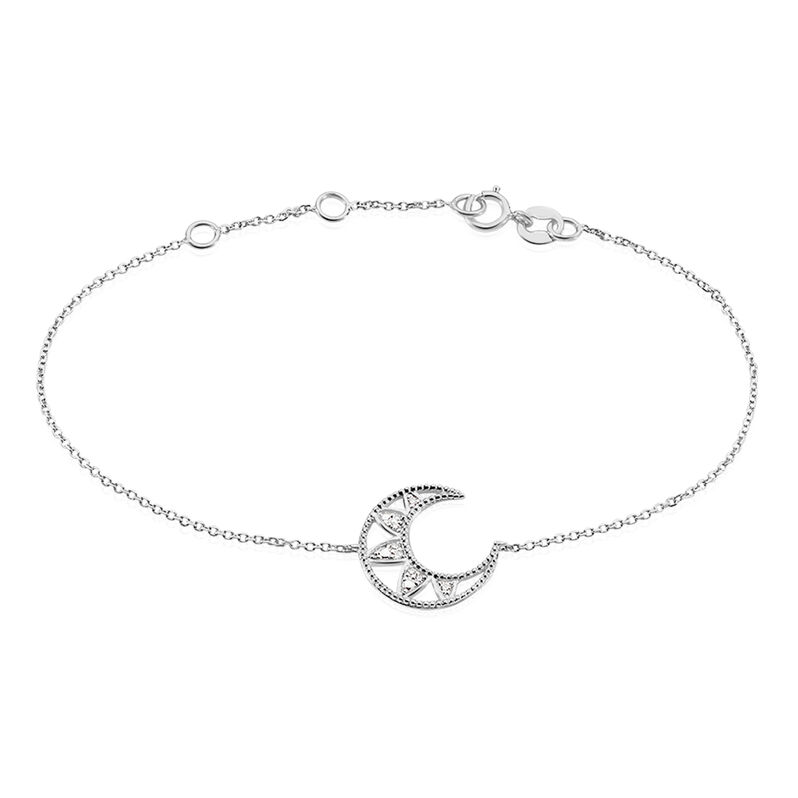 Bracelet Or Weiss Roxine Lune Ajouree - Spannringe Damen | OROVIVO