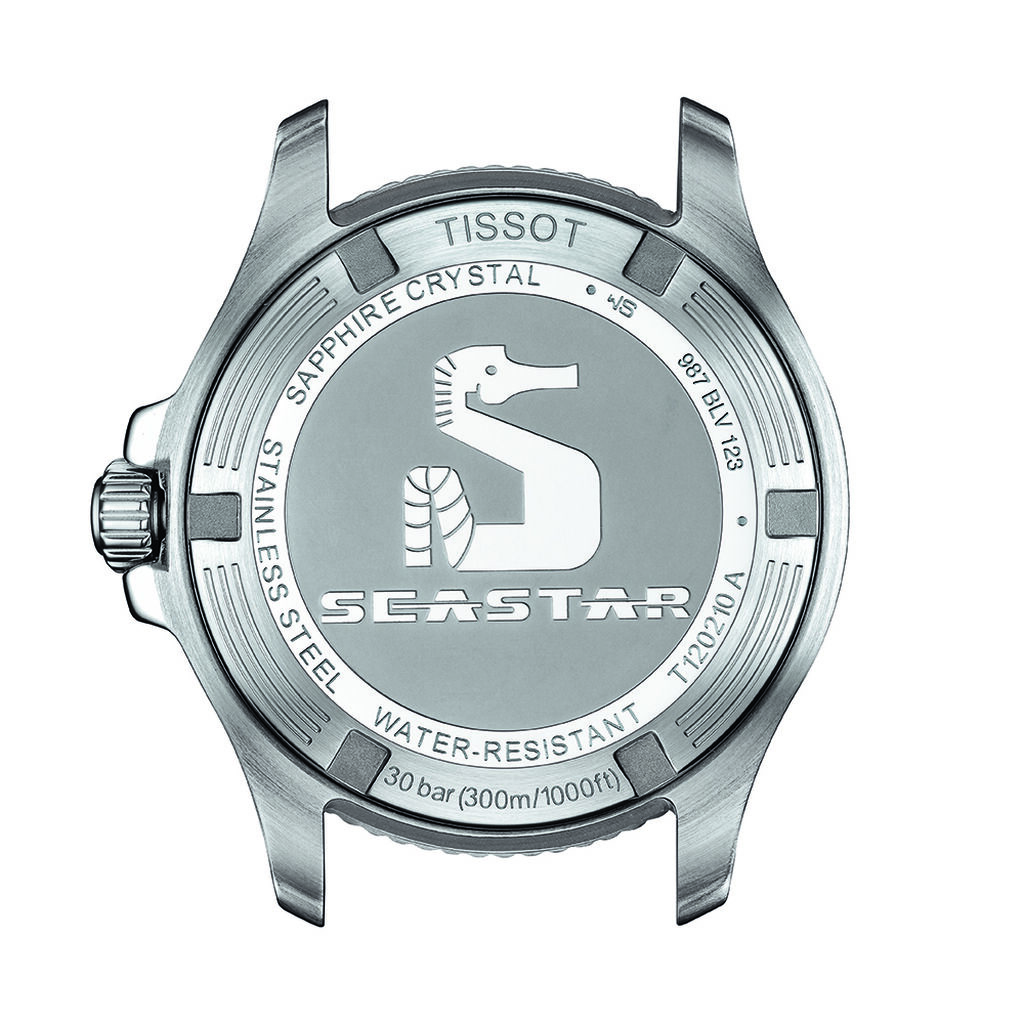 TISSOT Unisexuhr Tissot Seastar 100 T1202101104100 Quarz