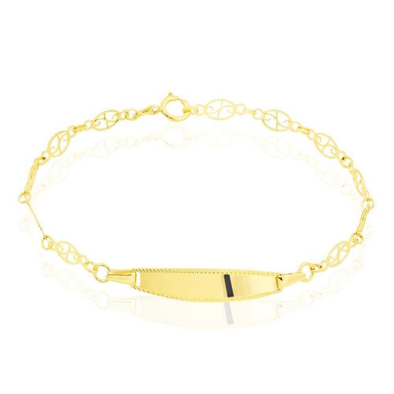 Bracciale bambino in oro giallo - Spannringe Kinder | OROVIVO