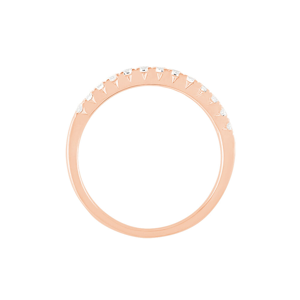 Alliance Pristina Or Rose Diamant - Spannringe Damen | OROVIVO