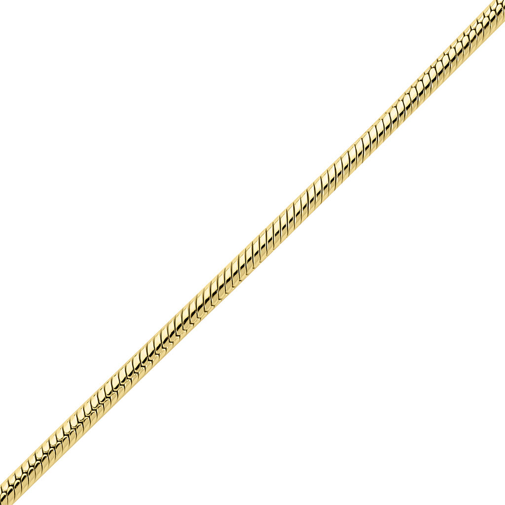 LEANDRA Damen Armband Silber vergoldet 925 B 3 mm - Armbänder Damen | OROVIVO