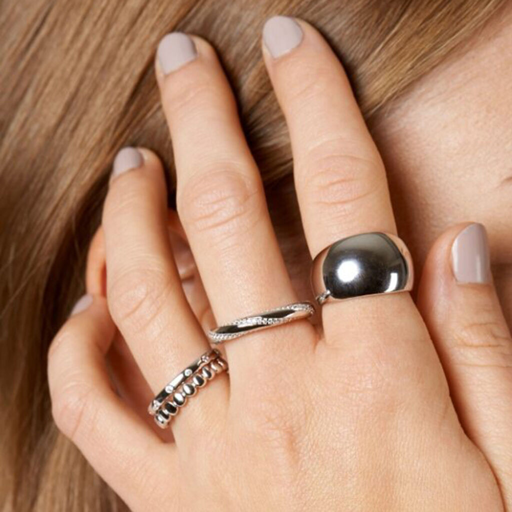 Damen Ring Silber 925 Zirkonia Alexis 2,20mm  - Ringe mit Stein Damen | OROVIVO