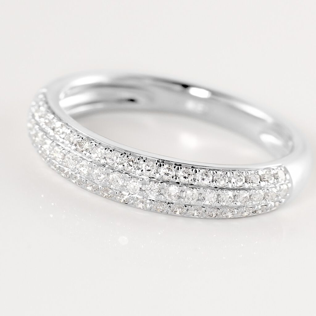 Brandice Damen Ring Wei&szlig;gold 585 (14 Karat) Diamant Wei&szlig; 0,34 ct