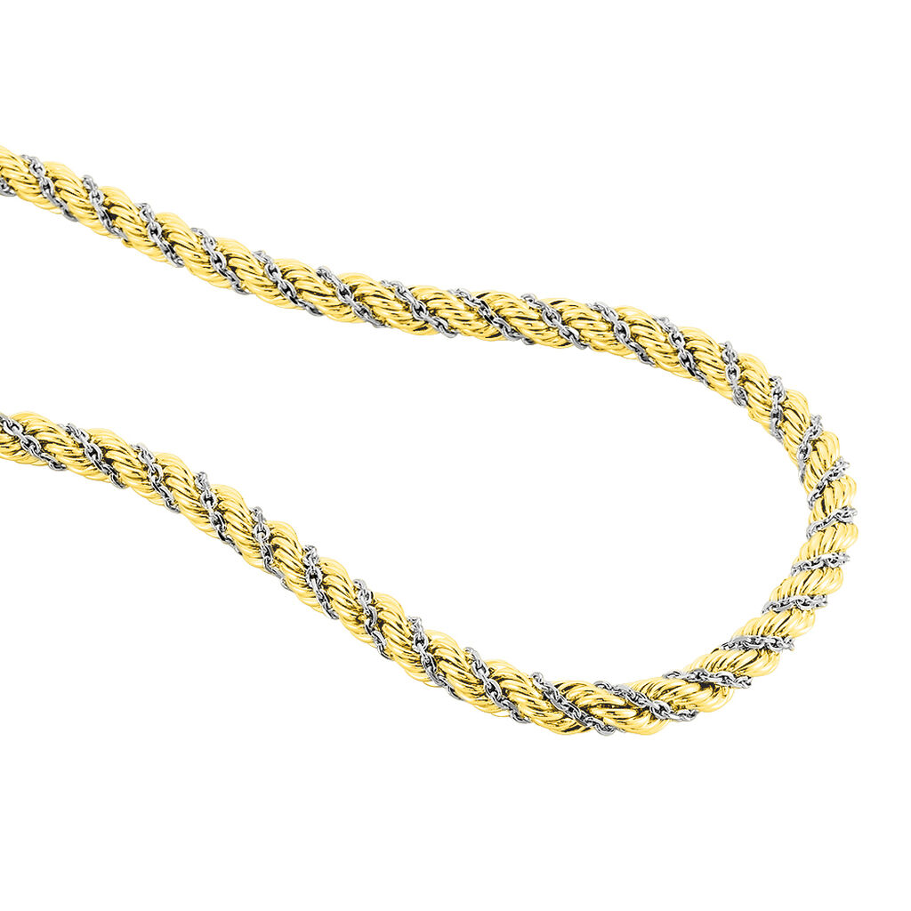 Damen Halskette Gold 585 Bicolor  - Halsketten Damen | OROVIVO