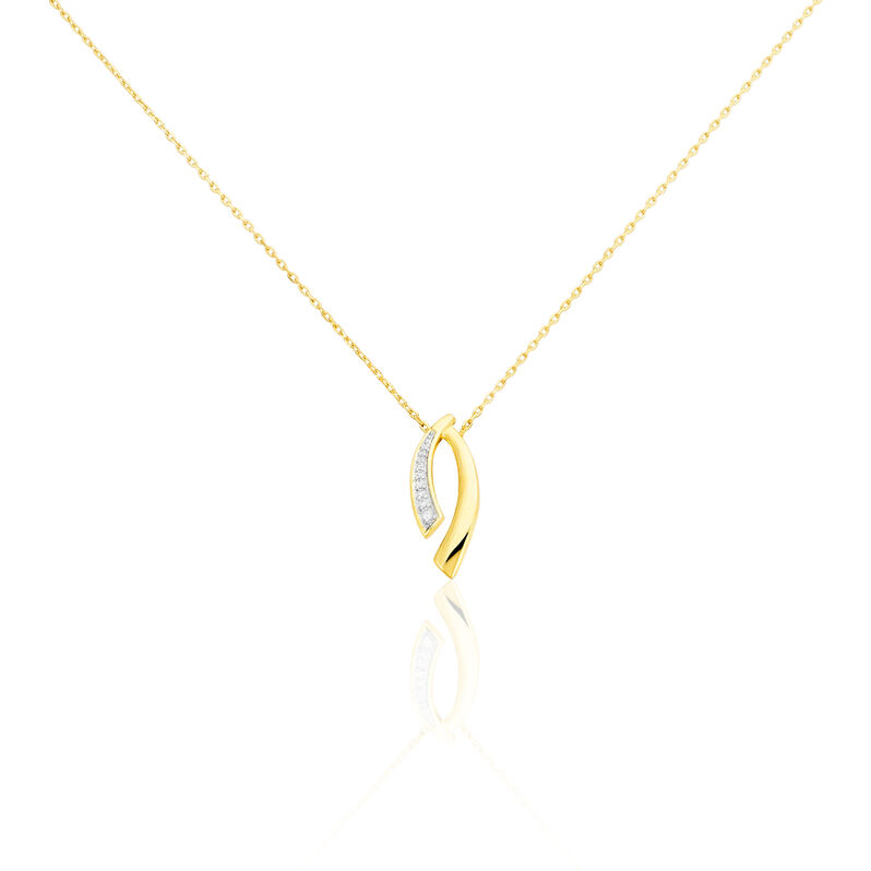 Collier Or Jaune Diamant - Spannringe Damen | OROVIVO