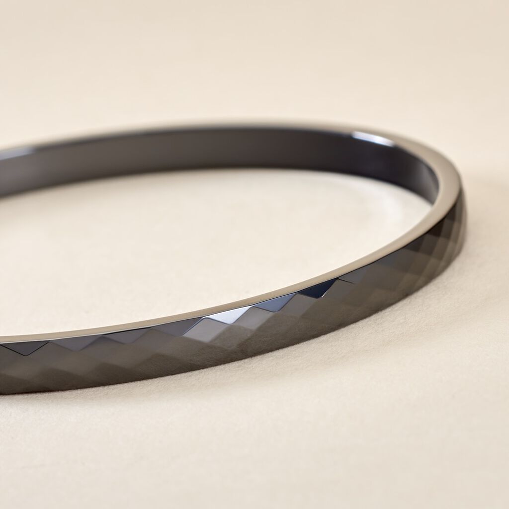 Bracelet Rabhia Ceramique Noir Céramique - Spannringe Damen | OROVIVO