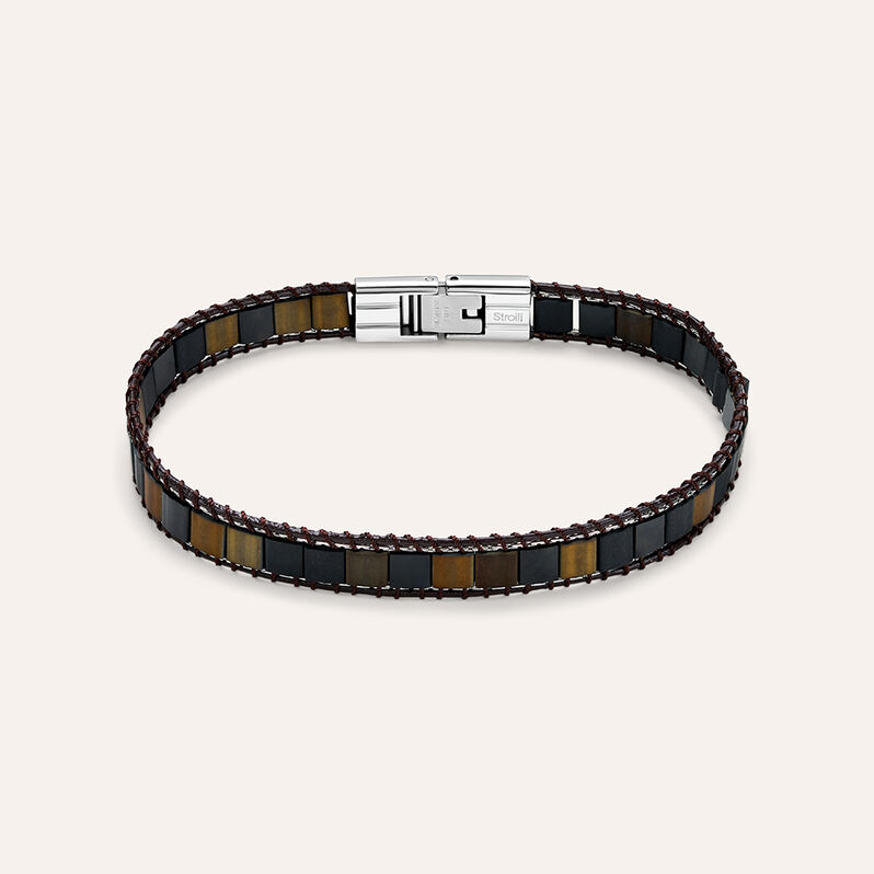 Bracciale Man Code Acciaio - Spannringe Herren | OROVIVO