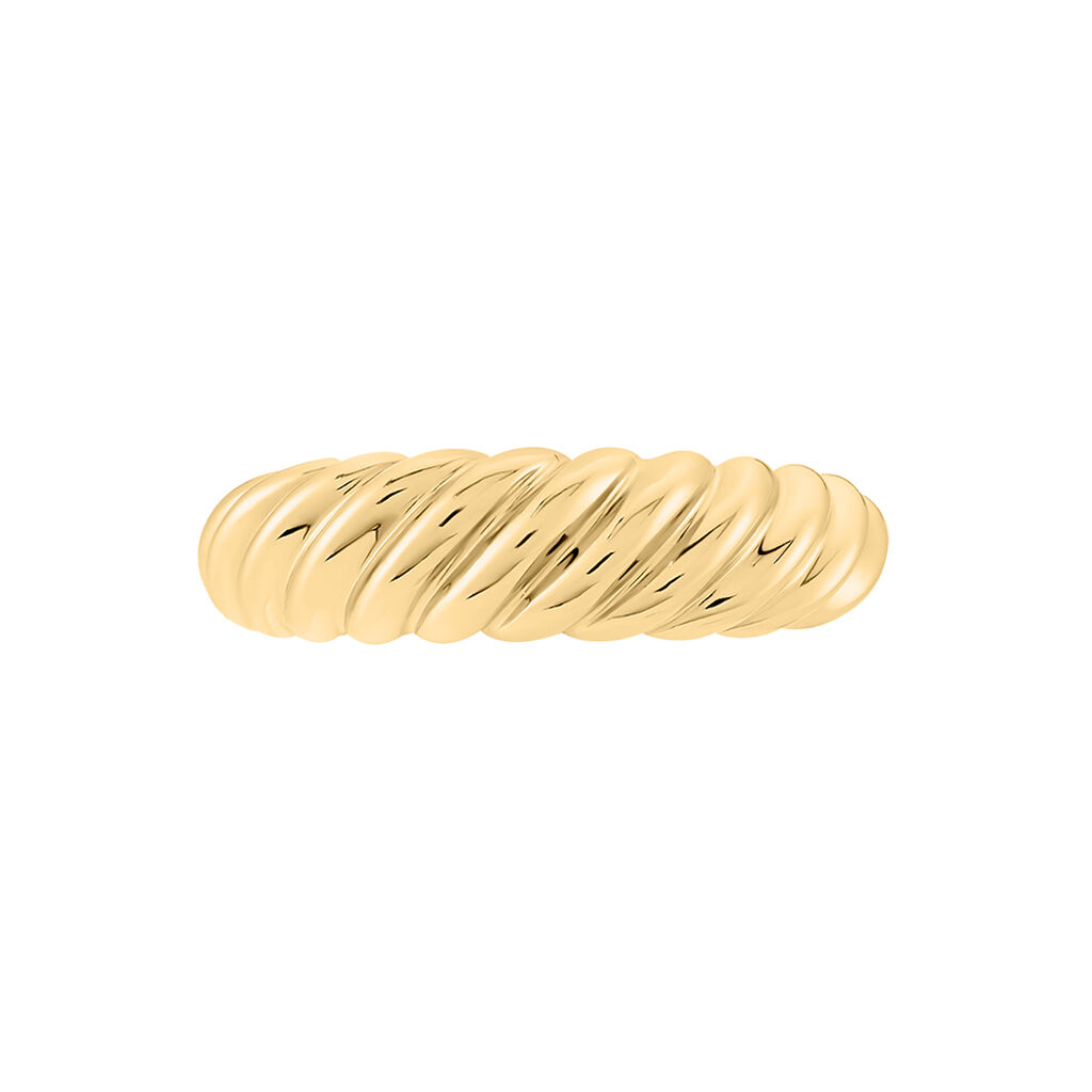Damen Ring Vergoldet Ohne Stein Rylan  - Ringe Damen | OROVIVO