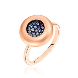 Damenring Roségold 750 Saphir - Cocktailringe Damen | OROVIVO