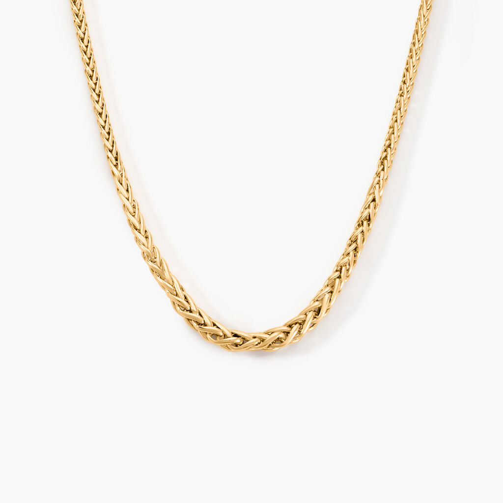Collier Jany Danilo Maille Palmier Or Jaune - Spannringe Damen | OROVIVO