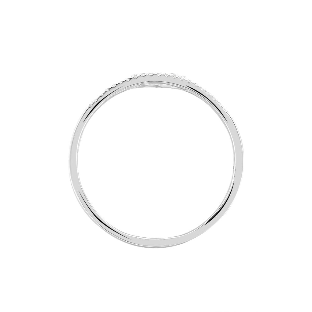 Bague Maude Or Blanc Diamant - Spannringe Damen | OROVIVO