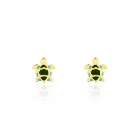 Ohrstecker Gold 375 Schildkröte Vaike - Ohrstecker Kinder | OROVIVO