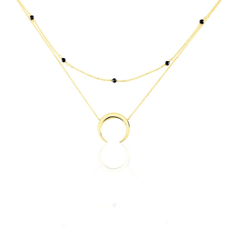Collier Luna Or Jaune - Spannringe Damen | OROVIVO