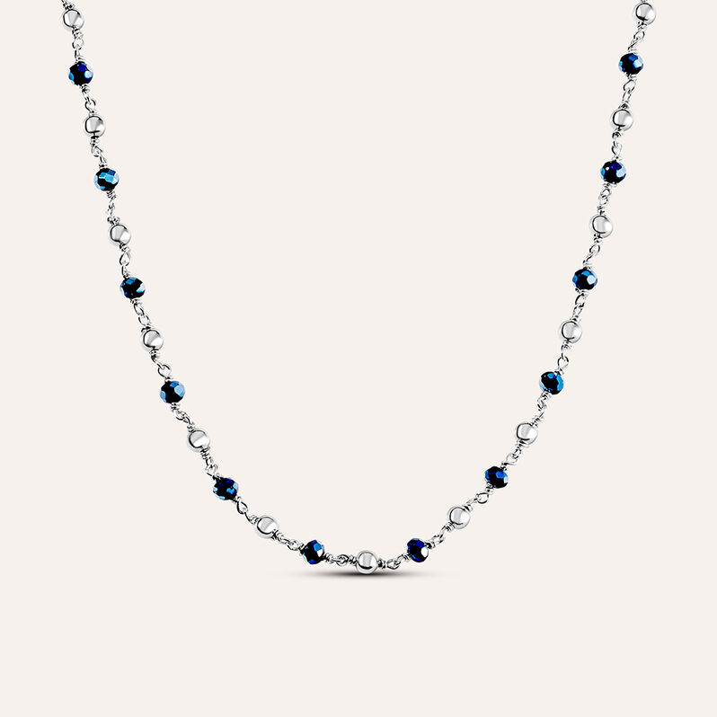 Collana Silver Soul Argento Rodiato Cristallo - Spannringe Damen | OROVIVO