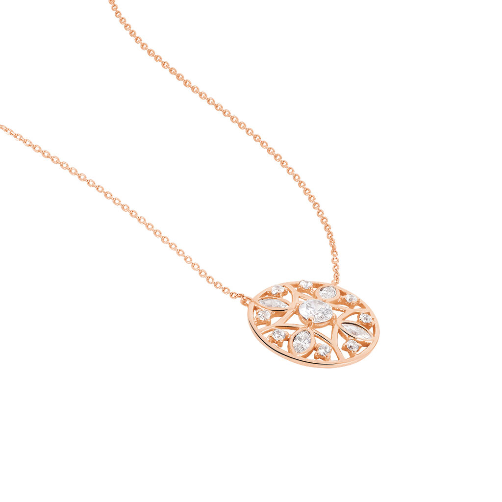 Bague Or Rose Weena Ajouree Oxydes - Spannringe Damen | OROVIVO