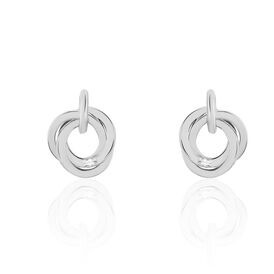 Damen Ohrstecker Silber 925 Diamant 0,01ct - Ohrstecker Damen | OROVIVO