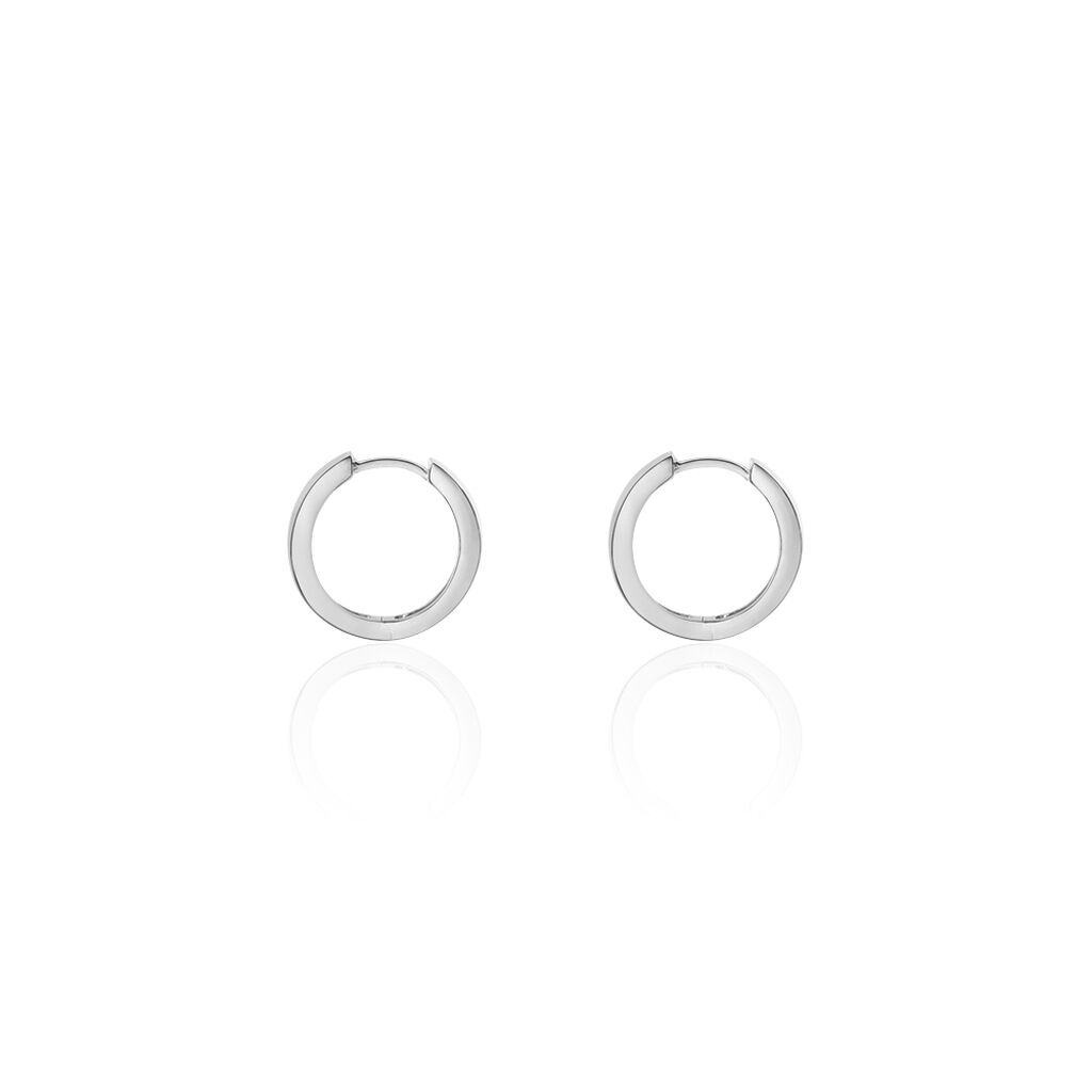 🦚 Damen Creolen Silber 925 , Creolen ohne Stein