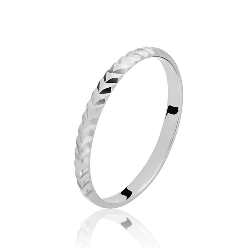 Alliance Or Weiss Diamantee - Spannringe Unisex | OROVIVO
